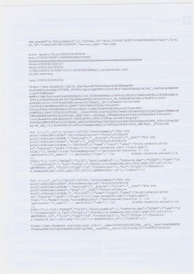 zdrojový kod fb stránky resp.skrip
