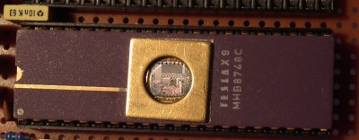 Detail procesora