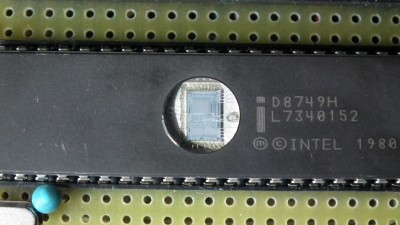 Detail použitého procesora